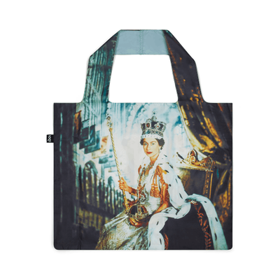 Queen Elizabeth II foldable tote bag